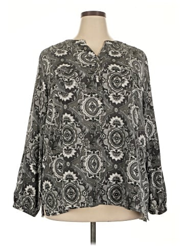 Croft & Barrow 3/4 Sleeve Blouse (view 1)