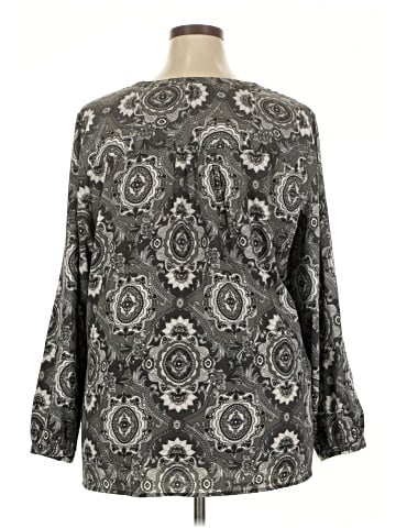 Croft & Barrow 3/4 Sleeve Blouse (view 2)