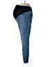 Isabel Maternity Color Block Blue Jeans Size 10 - photo 5