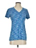 Reebok 100% Polyester Blue Active T-Shirt Size S - photo 1