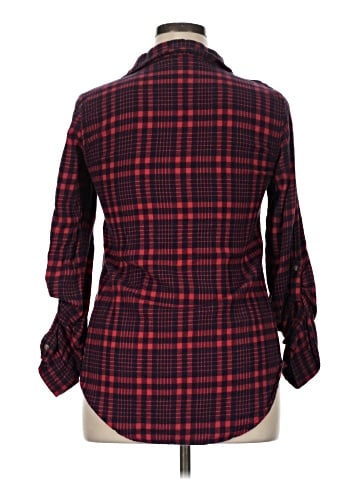 Love Notes Long Sleeve Button-Down Shirt (view 2)