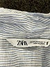 Zara Blue Long Sleeve Button-Down Shirt Size XS - photo 7