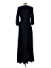 DKNY 100% Polyester Black Casual Dress Size 12 - photo 2