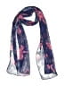 Unbranded Floral Blue Scarf One size - photo 1