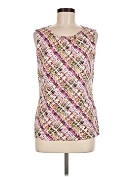 Tahari By Asl Sleeveless Top