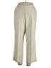 Alfred Dunner Solid Ivory Casual Pants Size 16 - photo 1
