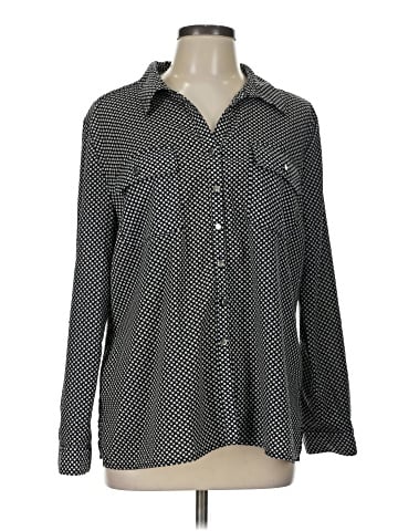 Notations Long Sleeve Blouse (view 1)