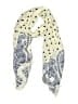 J.Crew Paisley Ivory White Scarf One size - photo 1