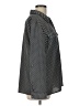 Notations Polka Dots Gray Long Sleeve Blouse Size L - photo 4