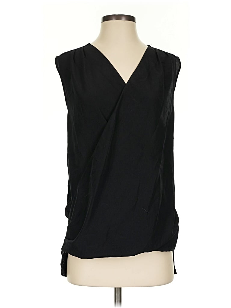 Pre-owned Trouve Sleeveless Blouse In Black