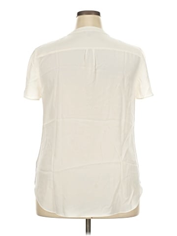 Talbots Short Sleeve Silk Top (view 2)