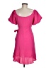 Assorted Brands 100% Polyester Solid Pink Cocktail Dress Size M - photo 2
