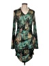Shein Print Green Cocktail Dress Size L - photo 1