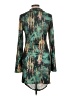 Shein Print Green Cocktail Dress Size L - photo 2