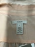 J.Crew 100% Silk Color Block Tan Long Sleeve Silk Top Size 4 - photo 7