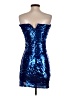 idem ditto 100% Polyester Blue Cocktail Dress Size S - photo 2