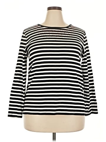 Cj Banks 3/4 Sleeve Top (view 1)