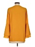 Alfani 100% Polyester Yellow 3/4 Sleeve Blouse Size 4 - photo 2