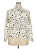 Alfred Dunner 100% Polyester Polka Dots Ivory Long Sleeve Blouse Size 18 - photo 1