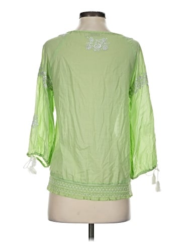 Calypso St. Barth 3/4 Sleeve Blouse (view 2)