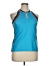 Lucky in Love Blue Tank Top Size 16 - photo 1