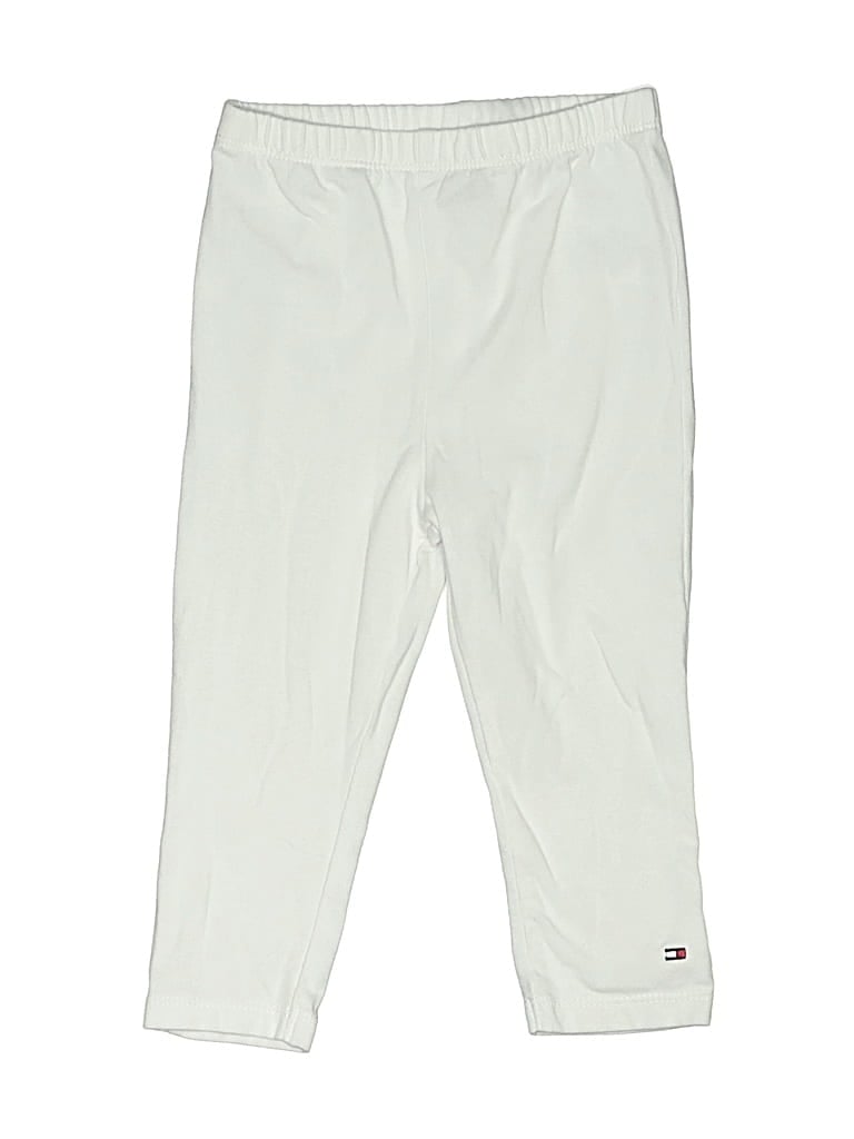 Pre-owned Tommy Hilfiger Kids' Casual Pants In Ivory