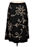 Ann Taylor LOFT Graphic Black Wool Skirt Size 10 - photo 2