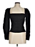 Reformation Black Long Sleeve Blouse Size 6 - photo 1