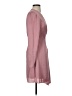 Express 100% Polyester Solid Pink Cocktail Dress Size S - photo 4