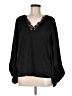 Mustard Seed Black 3/4 Sleeve Blouse Size M - photo 1