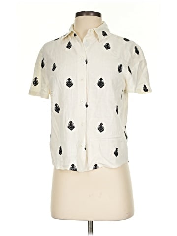 Zara Short Sleeve Button-Down Shirt (view 1)