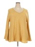Chris & Carol Yellow Pullover Sweater Size 3X - photo 1