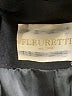 Fleurette 100% Wool Black Wool Coat Size 4 - photo 6