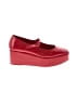 Larroudé Red Wedges Size 9 1/2 - photo 1
