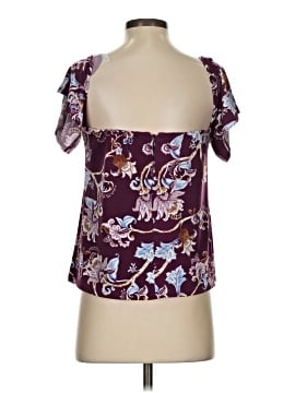 White House Black Market Short Sleeve Blouse (view 2)