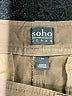 Soho Solid Tan Khaki Shorts Size 10 - photo 3