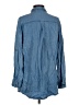 Lulus Blue Long Sleeve Button-Down Shirt Size S - photo 2