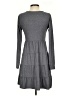 Socialite Gray Casual Dress Size XS - photo 2