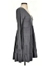 Socialite Gray Casual Dress Size XS - photo 4