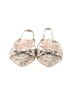 Just Fab Metallic Gold Flats Size 9 1/2 - photo 2