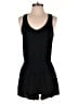 Express 100% Rayon Solid Black Romper Size XS - photo 1