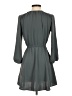 Babaton 100% Polyester Solid Gray Casual Dress Size XS - photo 2