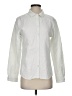 Carbon2Cobalt Solid Ivory Long Sleeve Button-Down Shirt Size S - photo 1