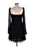 Wilfred Solid Black Cocktail Dress Size L - photo 2