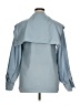 Assorted Brands Blue Ivory Long Sleeve Blouse Size XL - photo 2
