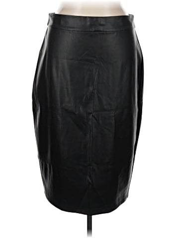 Universal Standard Faux Leather Skirt (view 1)
