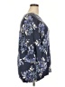 D&Co. Floral Blue Pullover Sweater Size 2X - photo 4