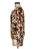 Talbots Animal Print Brown Cardigan Size M - photo 5