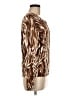 Talbots Animal Print Brown Cardigan Size M - photo 4