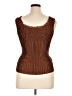Komarov Brown Sleeveless Top Size XL (4) - photo 2
